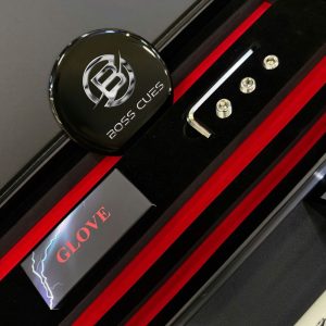 Gậy Bida Lỗ Leadsuper Luxury 2.0 White - Kèm 2 Ngọn (Carbon & Mộc)/Gậy Bida Chính Hãng Leadsuper 23 leadlux2.0bl