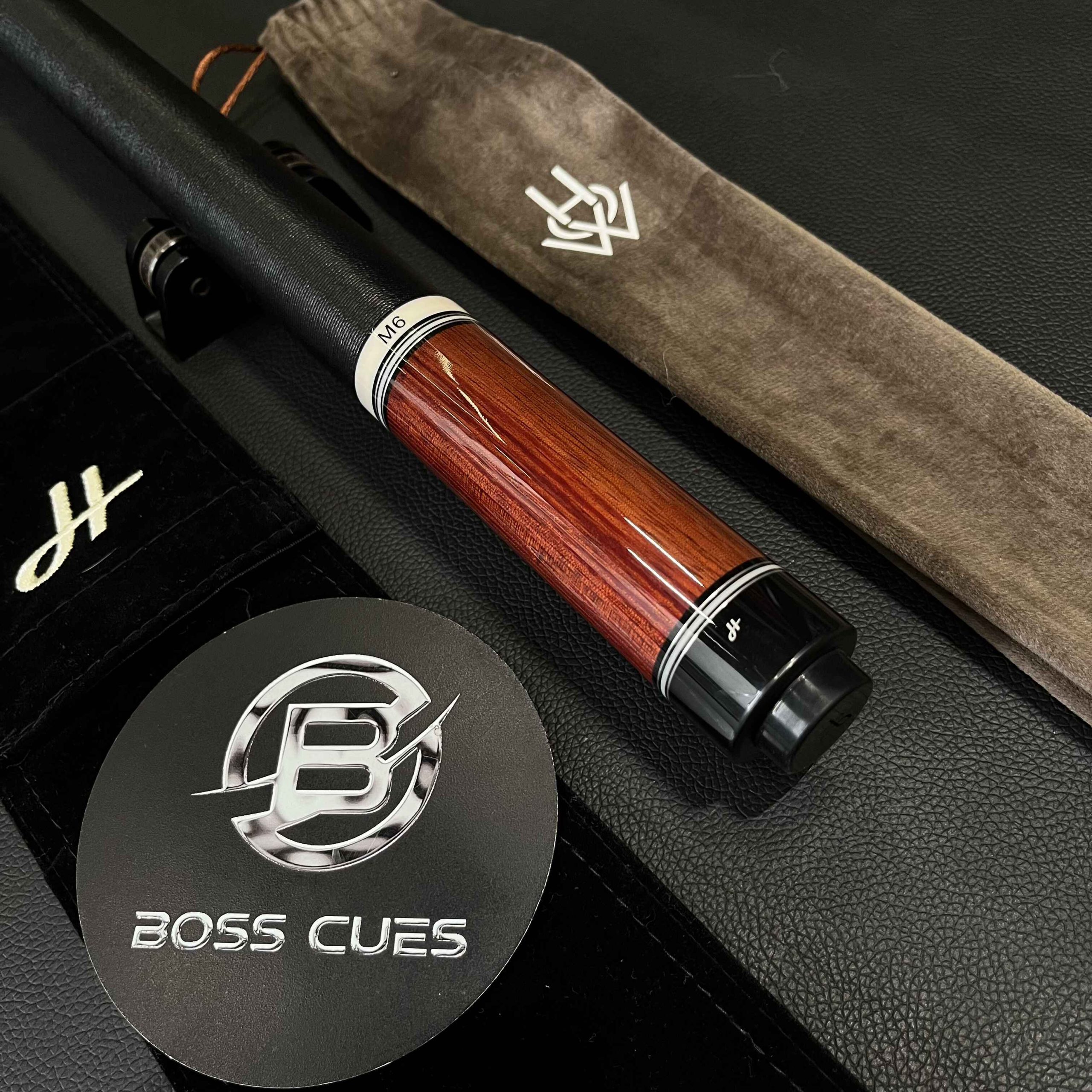 Cơ Bida Lỗ HOW M6-RG Ngọn Flash Pro 12.4MM/ Gậy Bida Chính Hãng HOW CUES 23 howrg