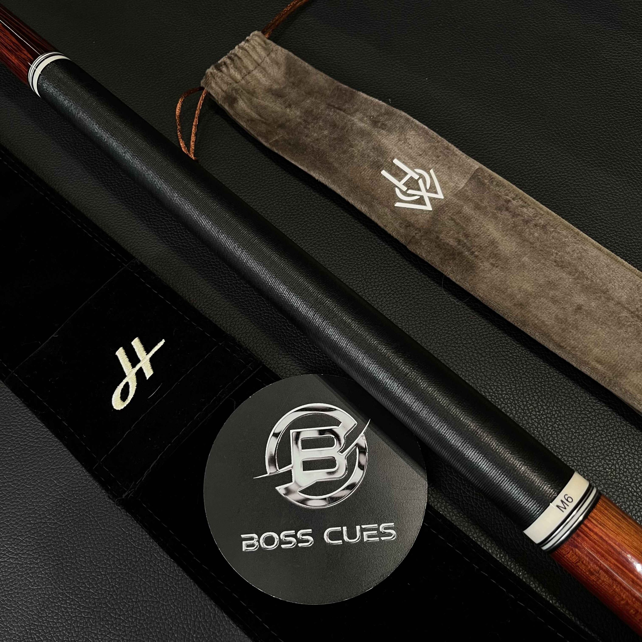 Cơ Bida Lỗ HOW M6-RG Ngọn Flash Pro 12.4MM/ Gậy Bida Chính Hãng HOW CUES 19 howrg